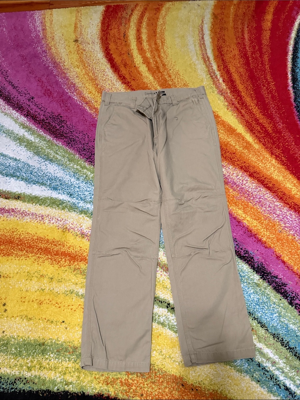 Carhartt Men's Slim Fit Chinos in Light Khaki